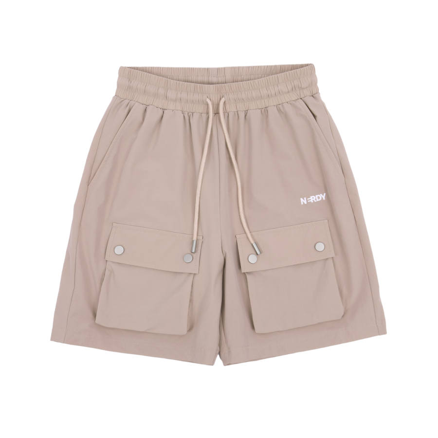 Nerdy Nerdy SS24 Cargo Shorts Unisex Light Pink