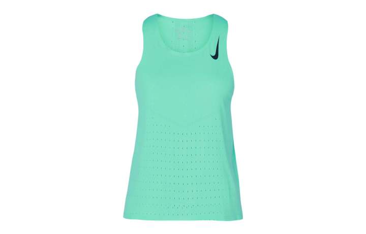 Nike Nike Running Tank Tops Women's Green Moderate