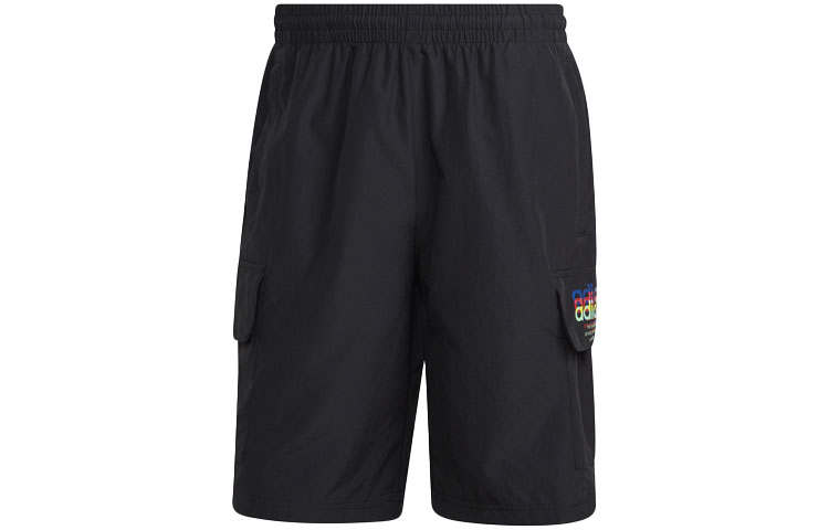 Adidas Originals Casual Shorts Men's Black Moderate