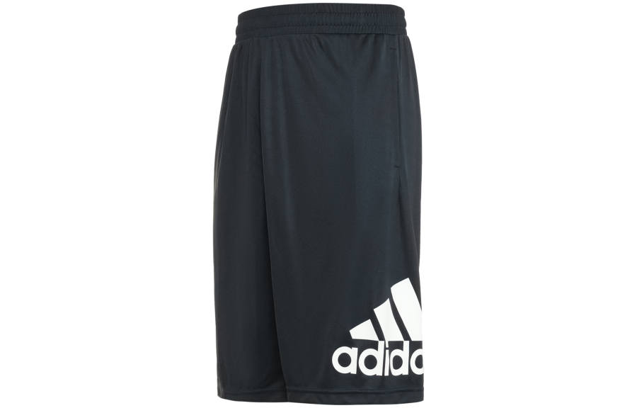 Adidas Adidas Basketball Shorts Men's Black Moderate Straight Fit Pants