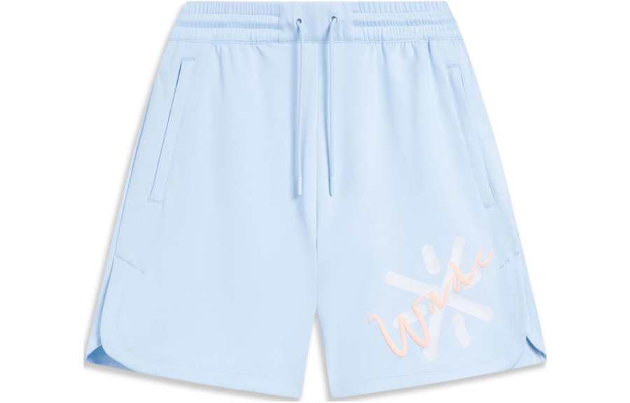 Li-Ning Li Ning Casual Shorts Unisex Light Belly Blue