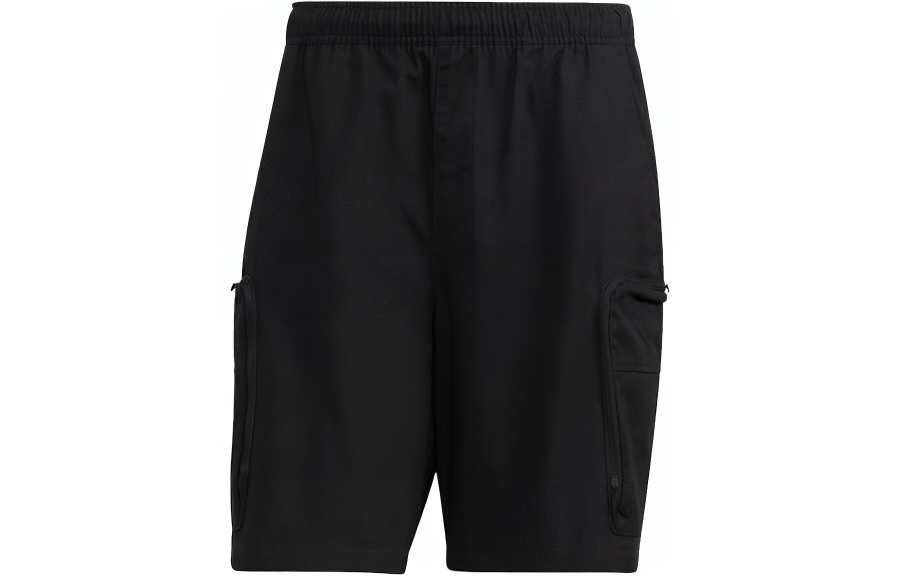 Adidas Adidas Casual Shorts Men's Black Moderate
