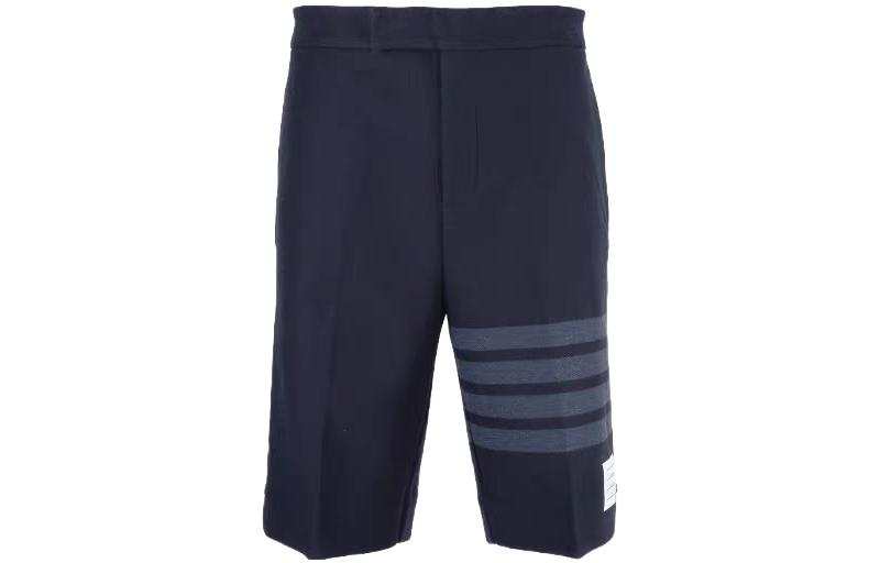 THOM BROWNE THOM BROWNE 4 Bar Striped Bermuda Shorts