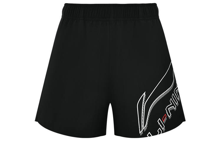 Li-Ning Li Ning Casual Shorts Unisex Black Moderate