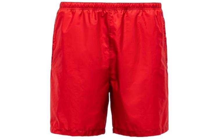 PRADA PRADA Casual Shorts Men's Red Moderate