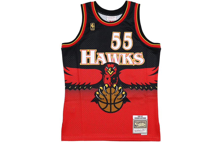 Mitchell Ness Mitchell & Ness Atlanta Hawks 1996 97 Dikembe Mutombo Swingman Jersey