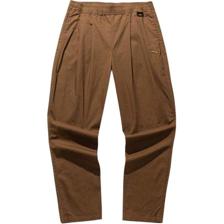 Anta Casual Pants Men's Bronze Brown