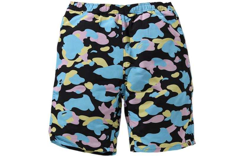 A BATHING APE Bape New Multi Camo Track Shorts