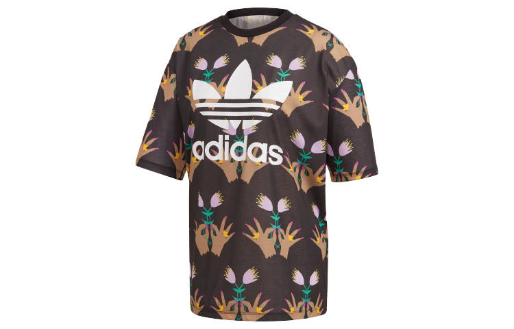 Adidas Originals T Shirt Women's Gray