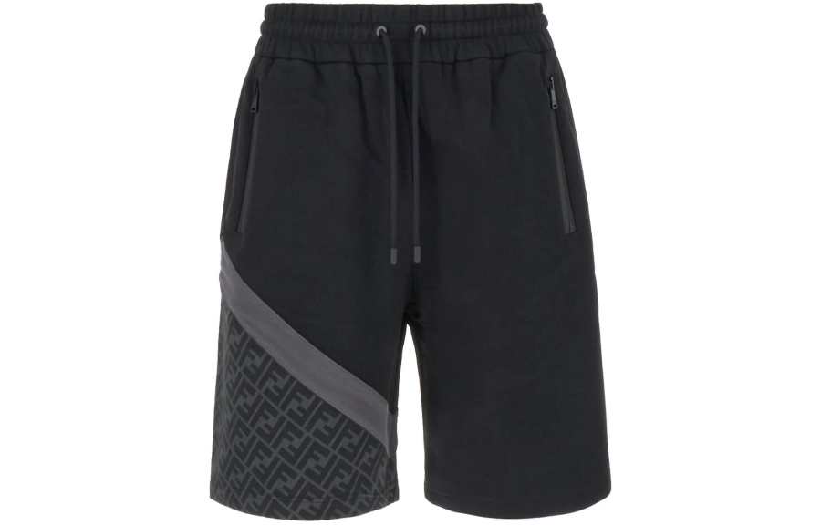 FENDI Casual Shorts Men's Black