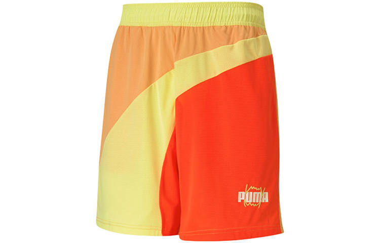 PUMA Sports Shorts Men's Coral Red Moderate