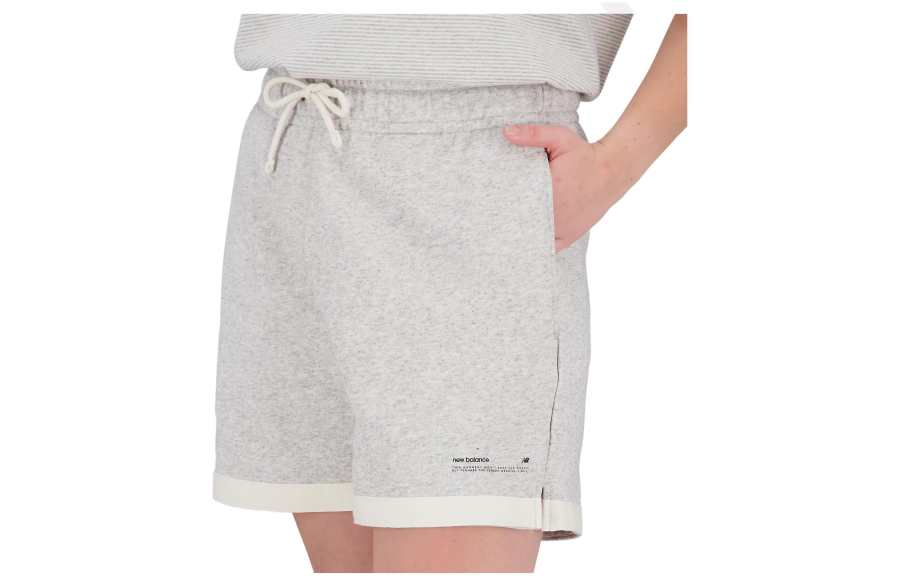 New Balance New Balance Casual Shorts Unisex Light Gray Moderate