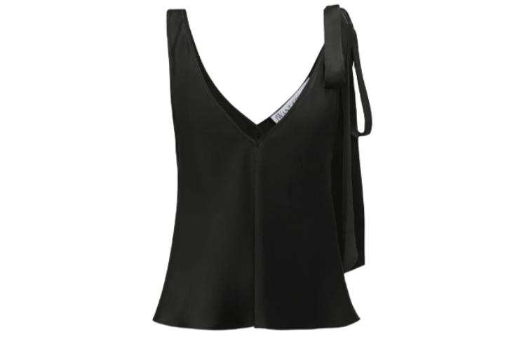 Jw Anderson tie-shoulder silk vest top