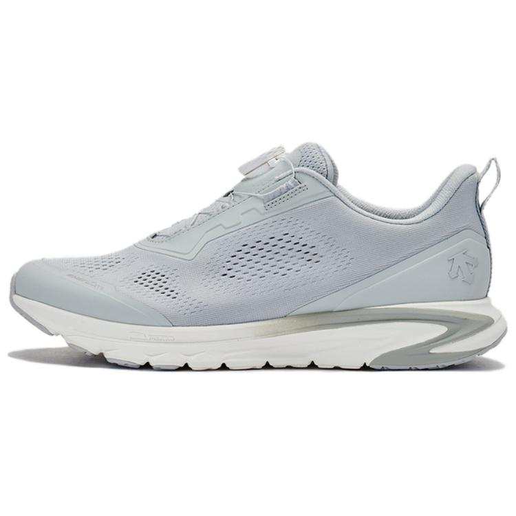 DESCENTE Slip Resistant Abrasion Resistant Slip Resistant Abrasion Resistant Low top Casual Running Shoes Women's Gray
