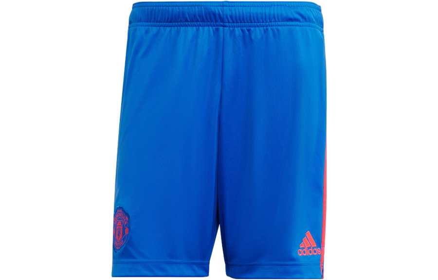 Adidas Adidas Soccer Bottoms Men's Blue Moderate Straight Fit Pants