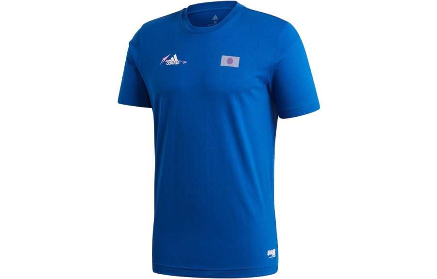 Adidas Adidas Soccer Jerseys Men's Blue Moderate Straight Fit