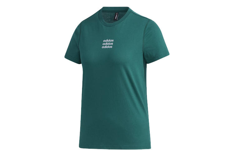 Adidas Neo Regular T Shirt Women's Forest Green