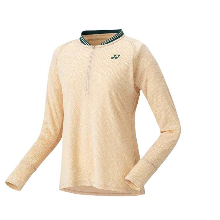 YONEX T Shirts Women's Stand Collar Moderate Straight Fit