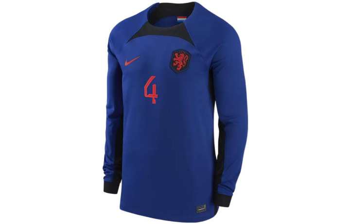 Nike Nike Dutch National Team Soccer Jerseys Men's Blue Moderate