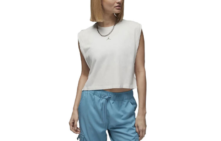 Jordan Jordan Tank Tops Women's White Moderate Straight Fit
