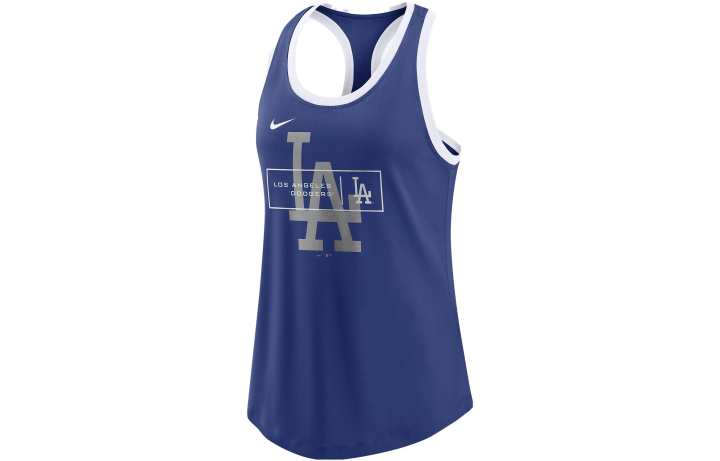 Nike Nike Tank Tops Women's Blue Crew Neck Moderate Straight Fit