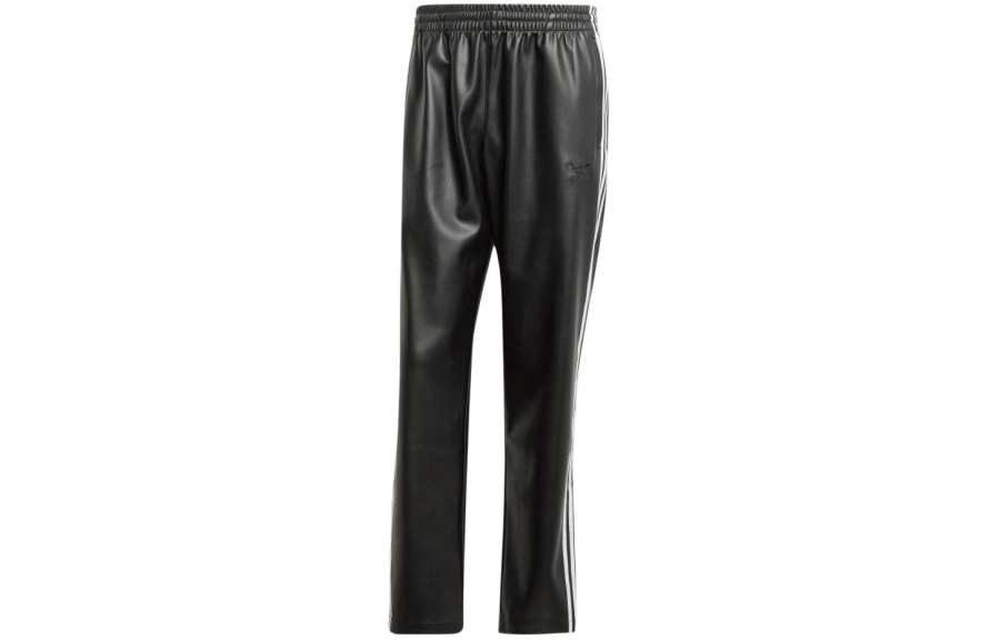 adidas originals Faux Leather Adicolor 3-Stripes Firebird Track Suit Pants