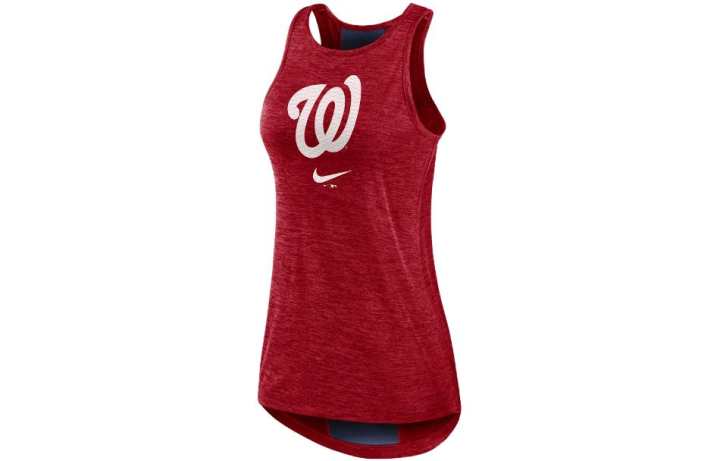 Nike Nike Tank Tops Women's Red Straight Fit