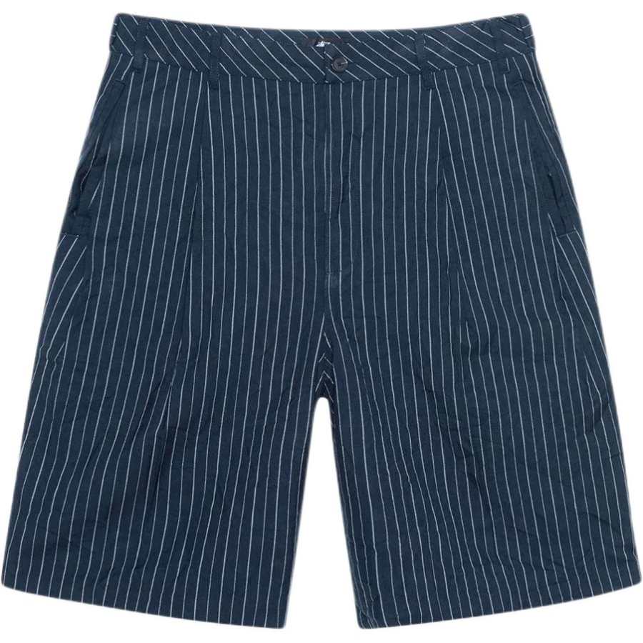 Stussy Wrinkled Stripe Volume Pleated Short