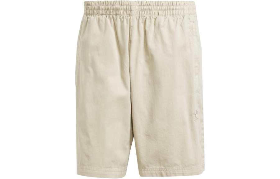 Adidas Originals Essential Trefoil Essentials+Dye Woven Shorts Casual Shorts Men's Beige Gray