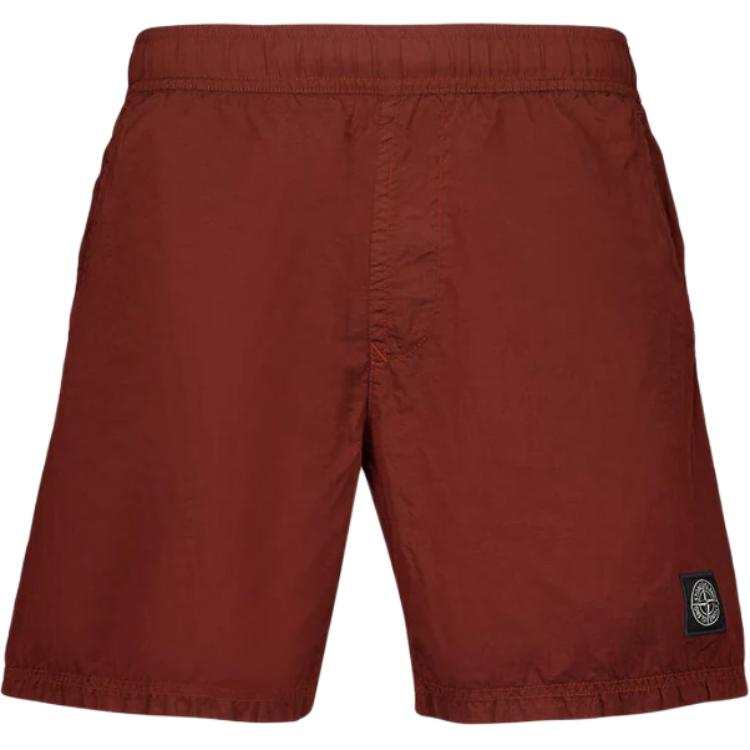 STONE ISLAND Swimming Shorts Men's Gemstone Red