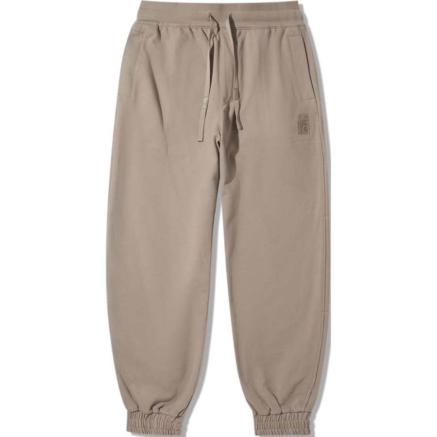 Li-Ning Li Ning x CHENGLONGLIANMING Casual Pants Men's Reindeer Brown