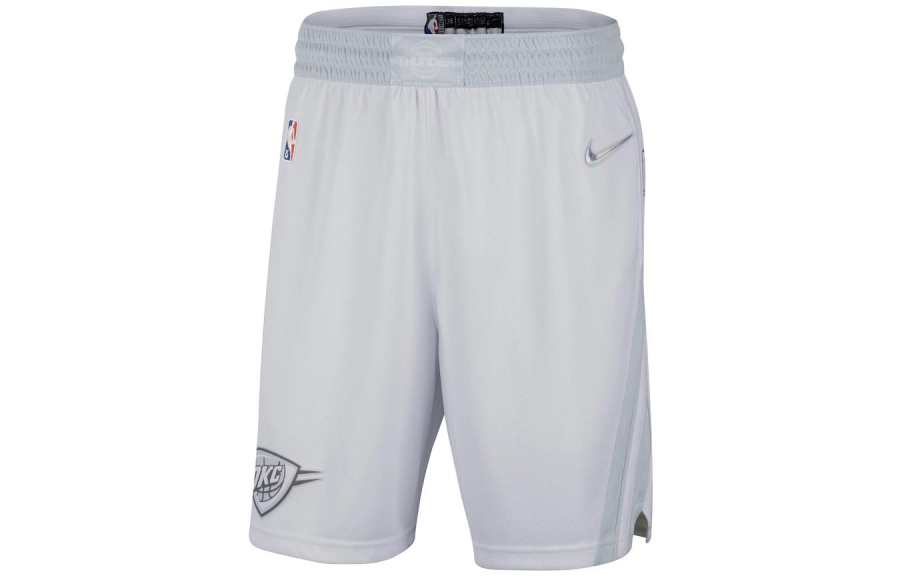 Nike Nike Basketball Shorts Men's White Moderate Straight Fit Pants