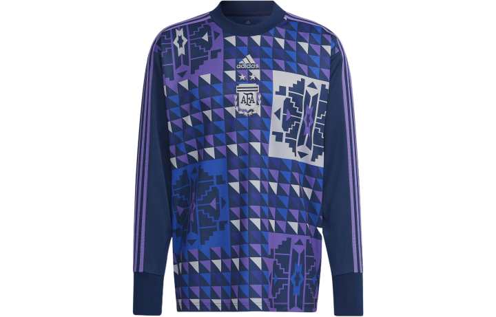Adidas Adidas Argentina National Team Soccer Jerseys Men's Blue Moderate