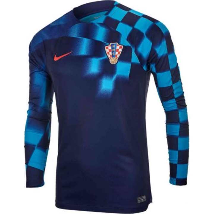 Nike Nike Croatia National Team Soccer Jerseys Men's Blue Moderate