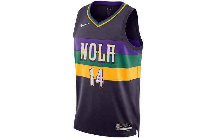 Nike Nike Basketball Jersey Unisex Purple