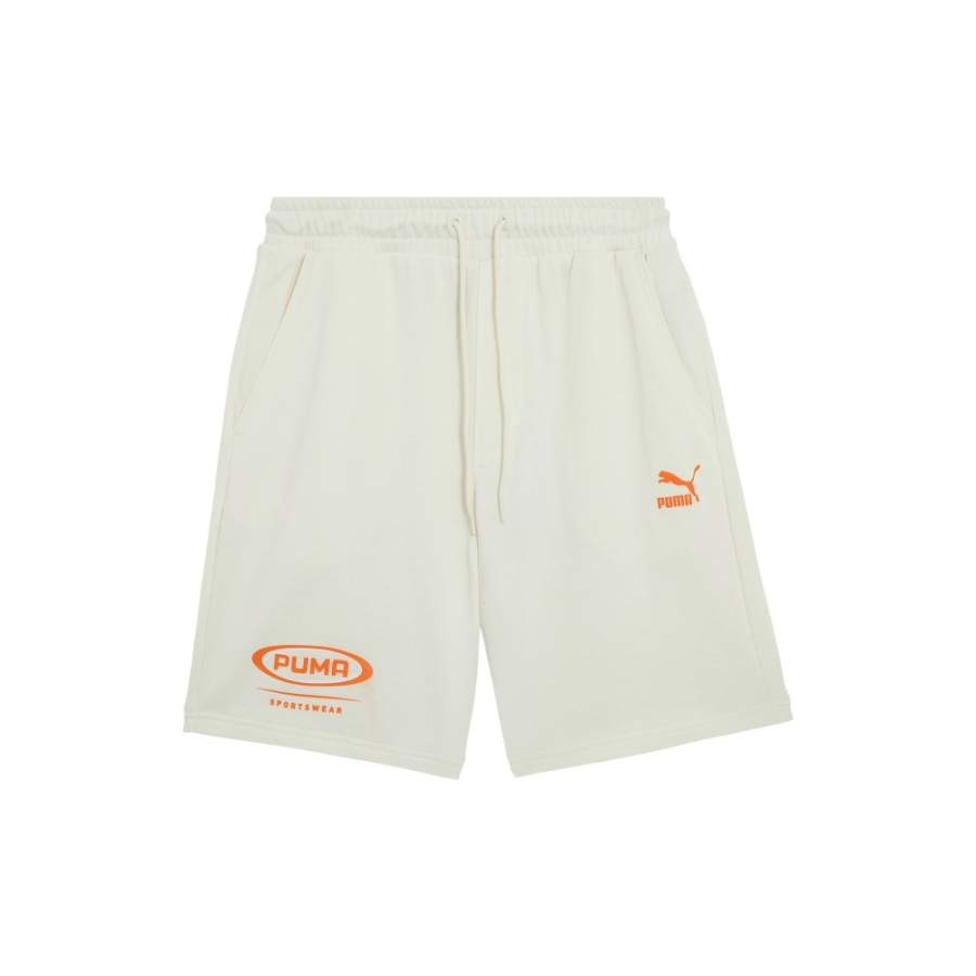 PUMA PUMA CLASSICS Casual Shorts Unisex White Moderate