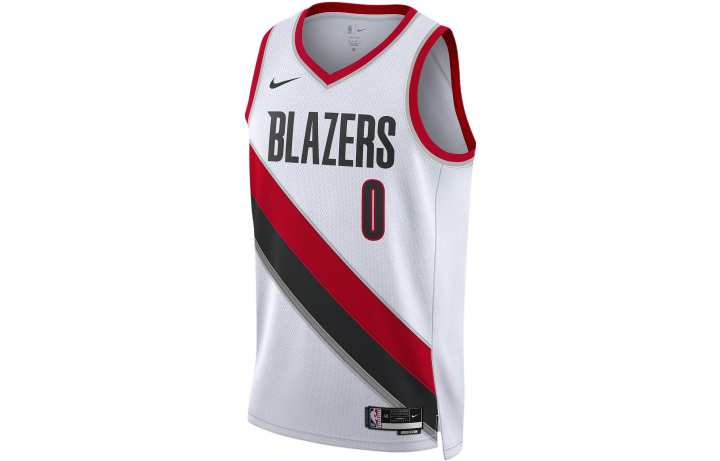 Nike Nike Basketball Jerseys Unisex White Moderate Straight Fit