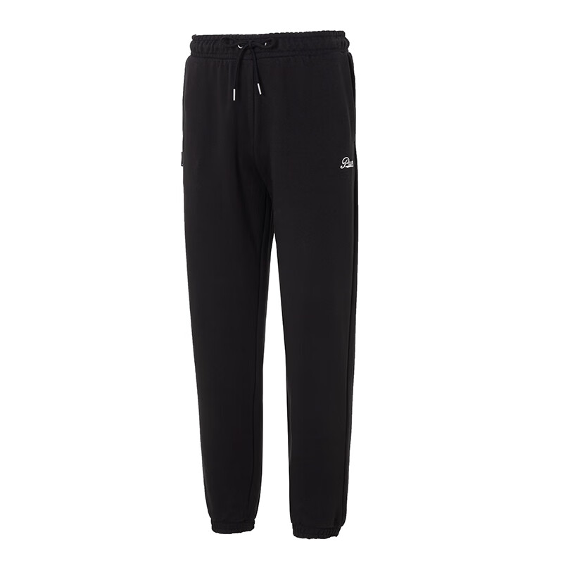 PUMA Casual Pants Men's Black Moderate Cuffed Pants