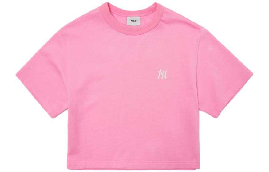 MLB Straight Fit T Shirt Women's Pink