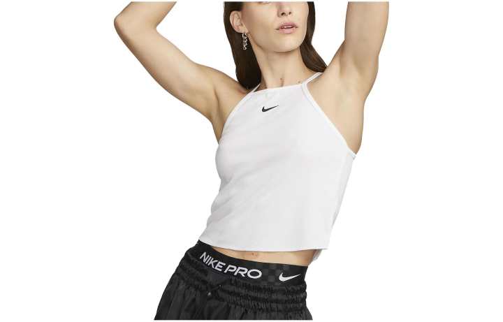 Nike Nike Tank Tops Women's White Crew Neck Moderate Other