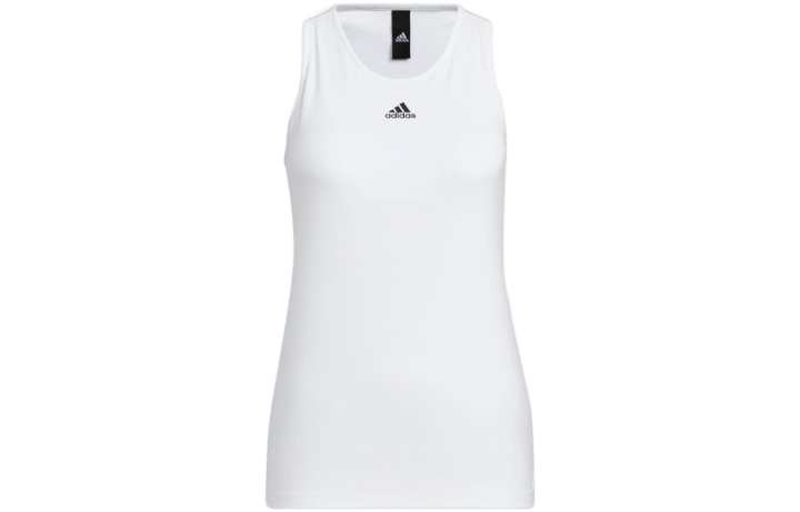 Adidas Adidas Tank Tops Women's White Moderate Straight Fit