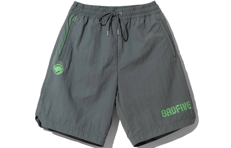 Li-Ning Li Ning Sports Shorts Men's Dark Gray Green Moderate