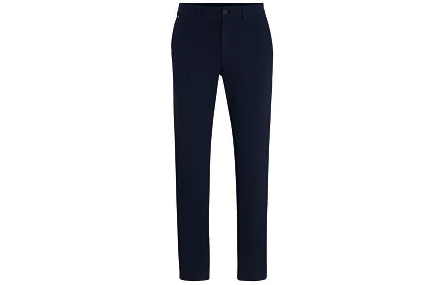 HUGO BOSS SS24 Casual Pants Men's Dark Blue