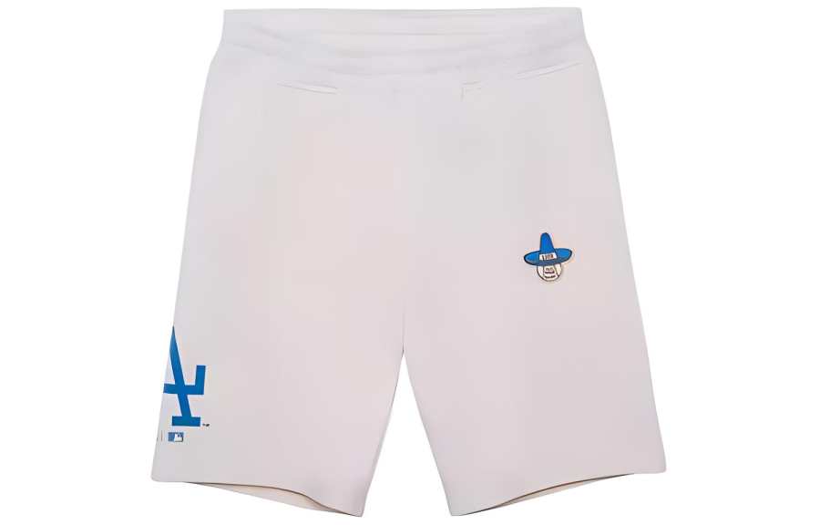 New Era x MLB Casual Shorts Unisex Ivory White