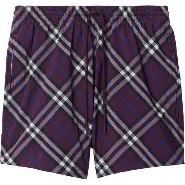 Burberry Check-print Swim Shorts