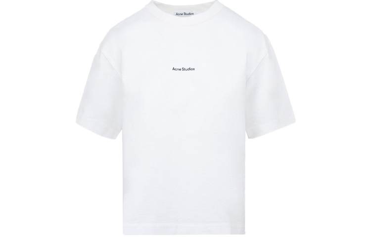 Acne Studios Acne Studios Logo Printed Crewneck T Shirt