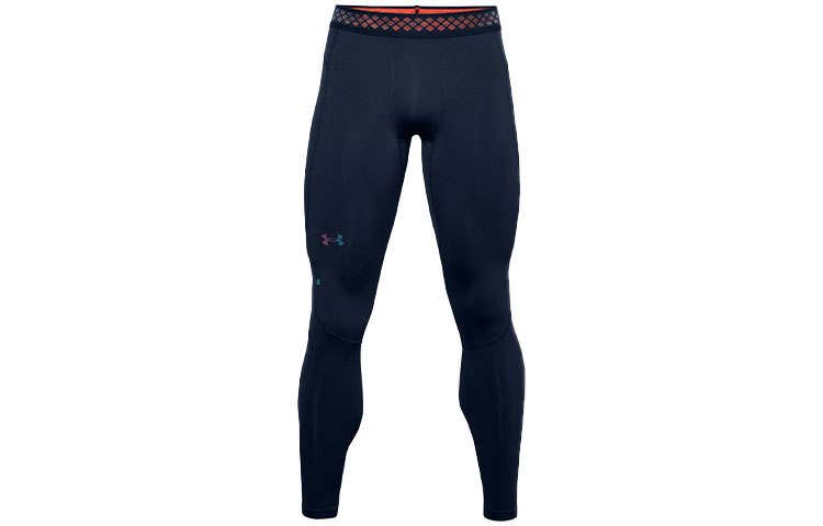 Under Armour RUSH Sports Pants Men's Dark Blue Moderate