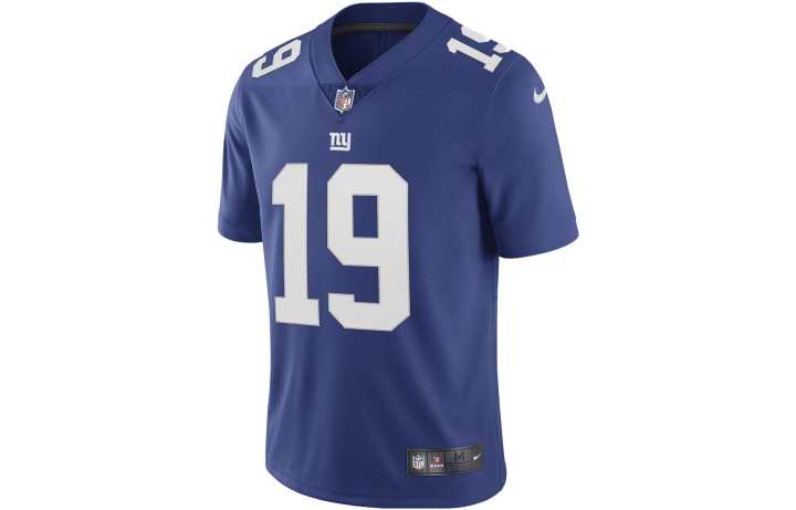Nike Nike Soccer Jerseys Men's Blue Moderate Straight Fit