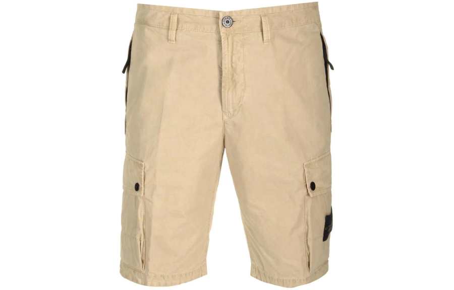 STONE ISLAND SS24 Casual Shorts Men's Beige