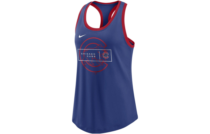 Nike Nike Tank Tops Women's Royal Blue Crew Neck Moderate Straight Fit